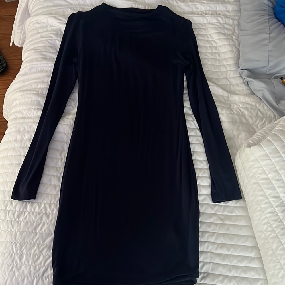 Naked Wardrobe Size M Mini Dress Navy